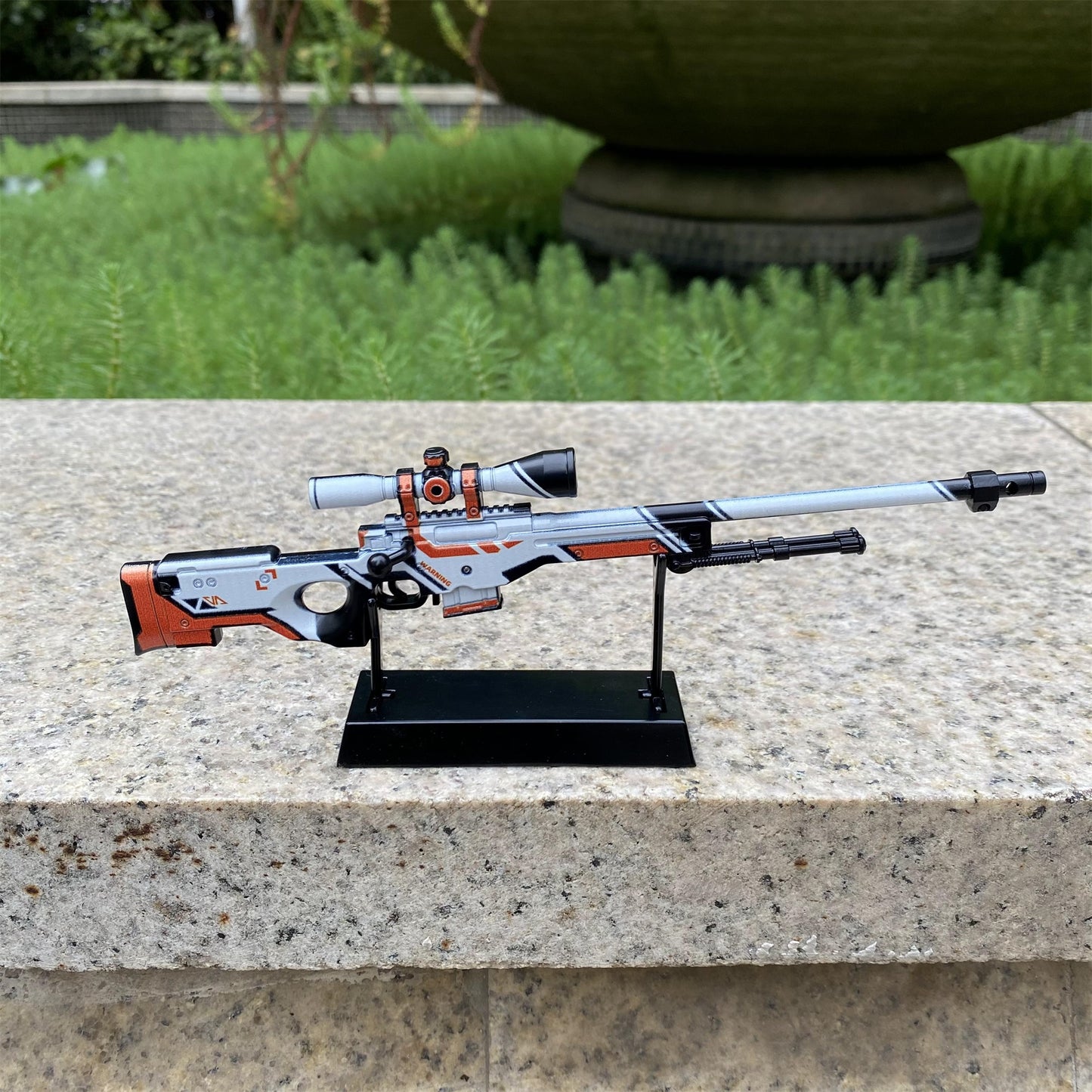 Metal Tiny CSGO Hot Skin AWP Asiimov Miniature For Collection