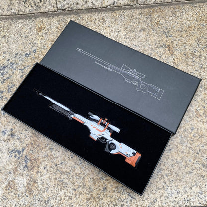 Metal Tiny CSGO Hot Skin AWP Asiimov Miniature For Collection