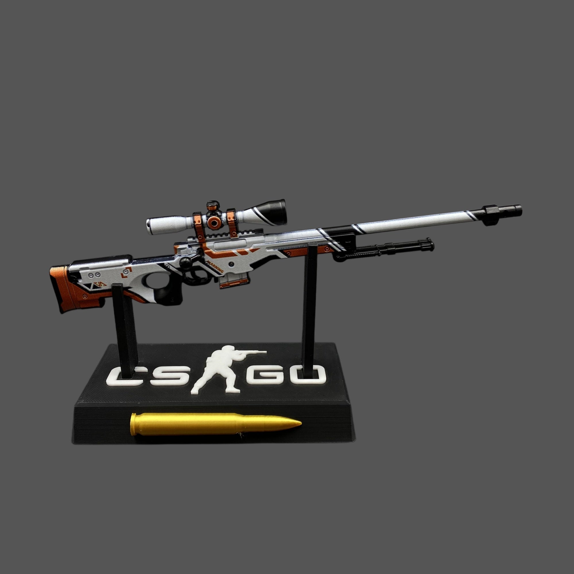 Metal Tiny CSGO Hot Skin AWP Asiimov Miniature For Collection – Leones ...