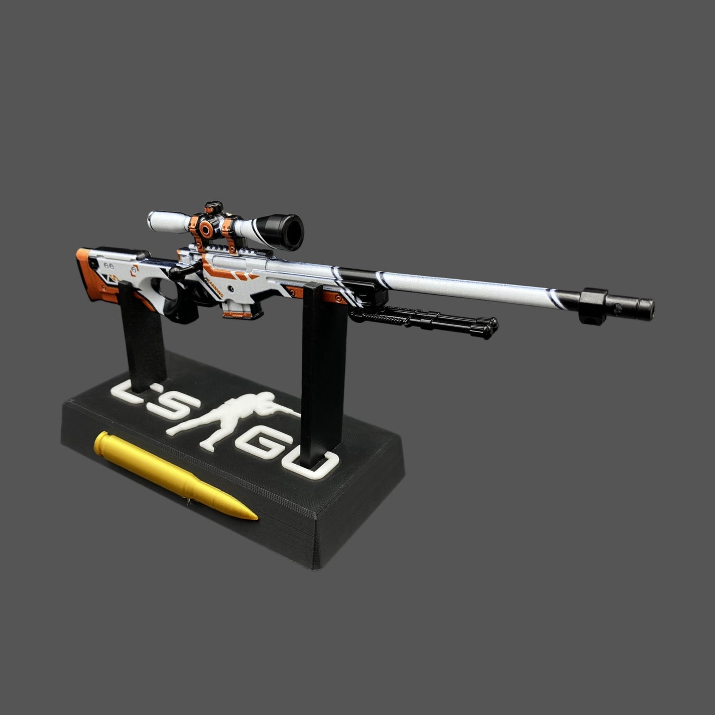 Metal Tiny CSGO Hot Skin AWP Asiimov Miniature For Collection