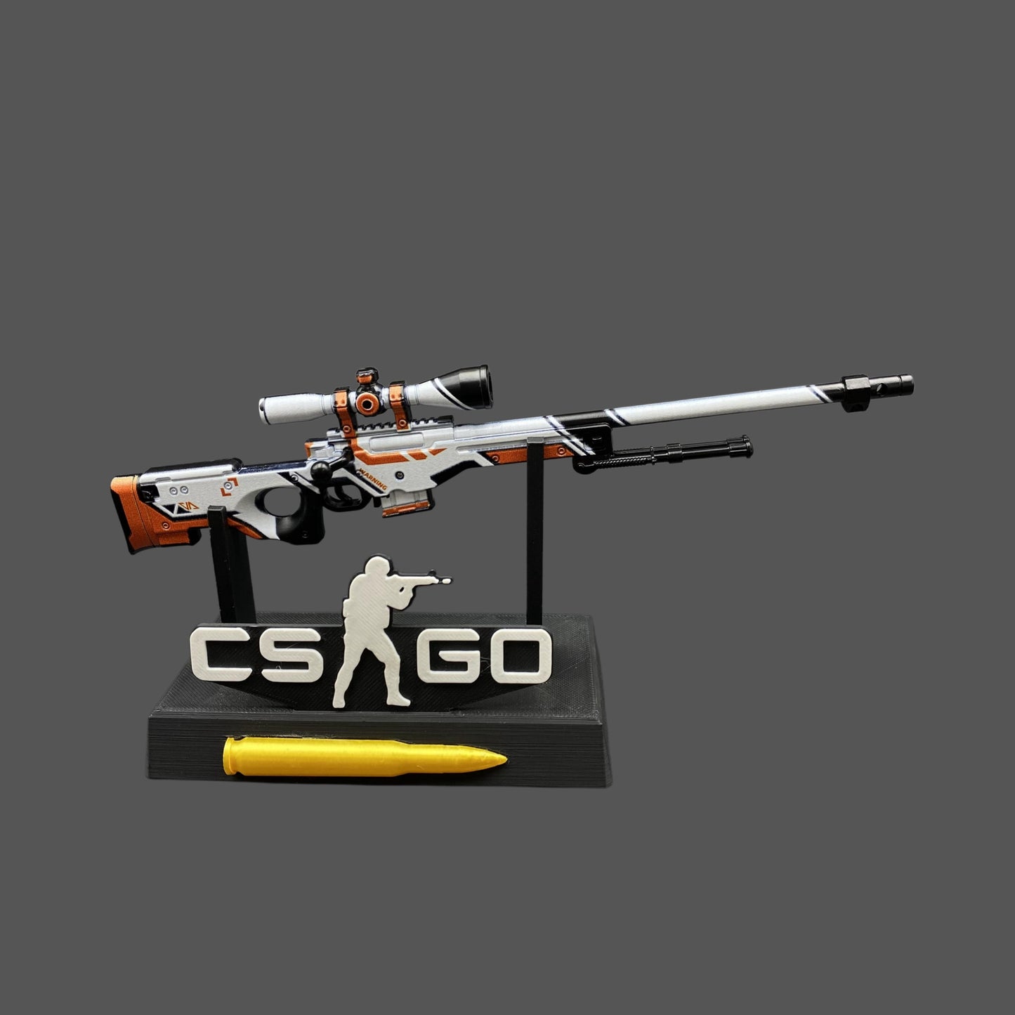 Metal Tiny CSGO Hot Skin AWP Asiimov Miniature For Collection