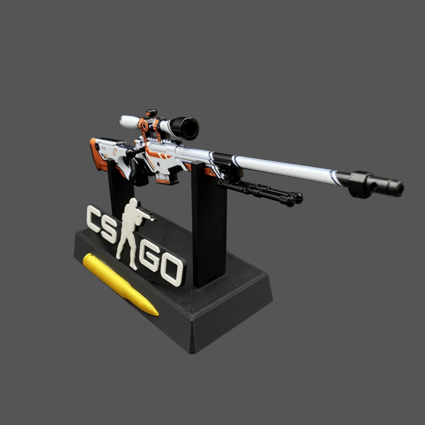 Metal Tiny CSGO Hot Skin AWP Asiimov Miniature For Collection