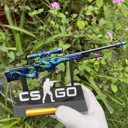 Metal Tiny CSGO AWP Atheris Miniature For Collection