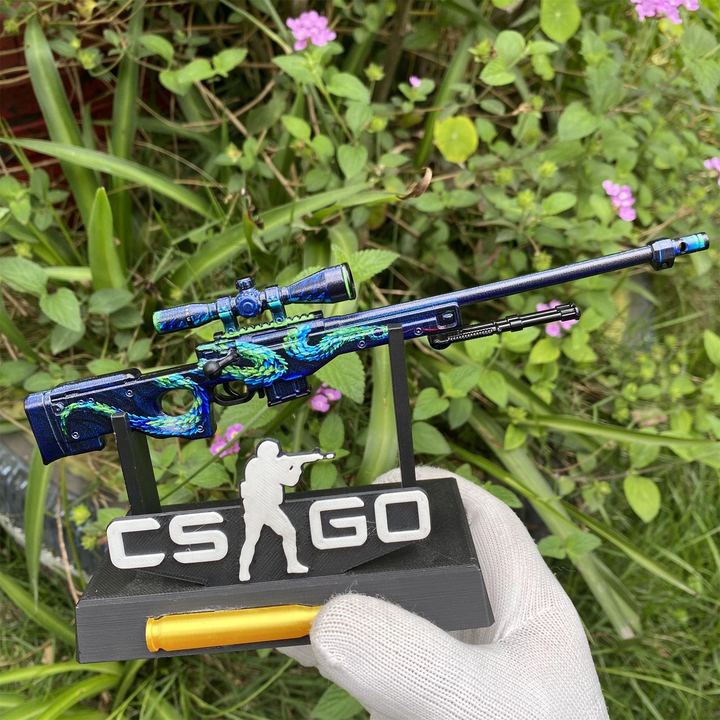 Metal Tiny CSGO AWP Atheris Miniature For Collection