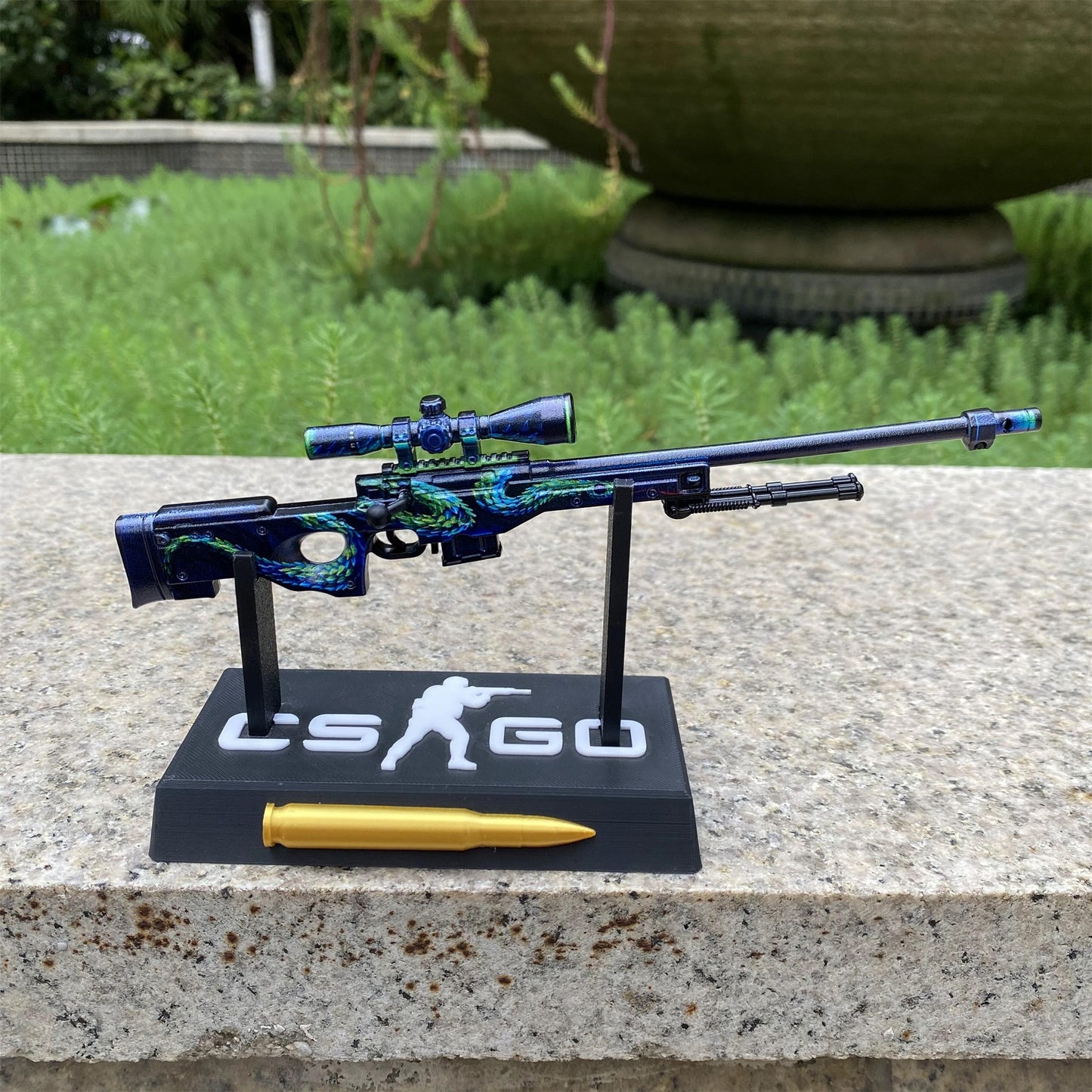 Metal Tiny CSGO AWP Atheris Miniature For Collection