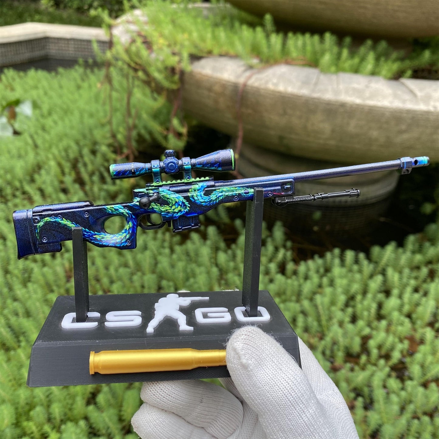 Metal Tiny CSGO AWP Atheris Miniature For Collection