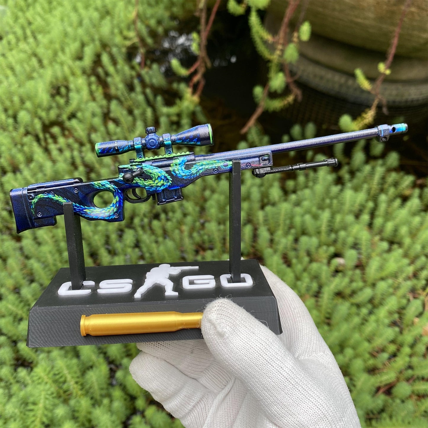 Metal Tiny CSGO AWP Atheris Miniature For Collection