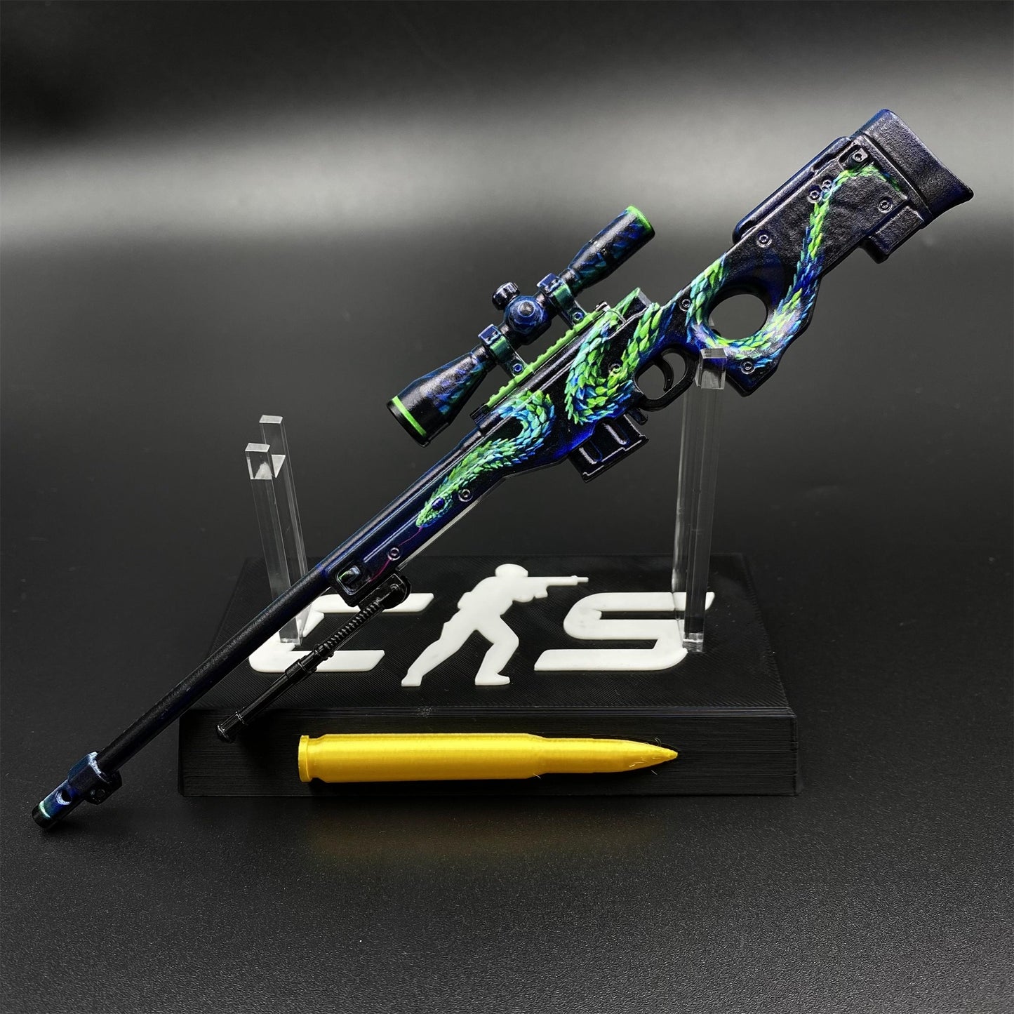 Metal Tiny CSGO AWP Atheris Miniature For Collection