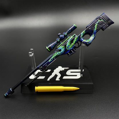 Metal Tiny CSGO AWP Atheris Miniature For Collection