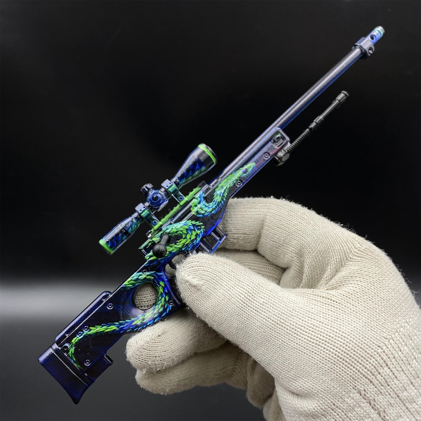 Metal Tiny CSGO AWP Atheris Miniature For Collection
