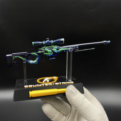 Metal Tiny CSGO AWP Atheris Miniature For Collection