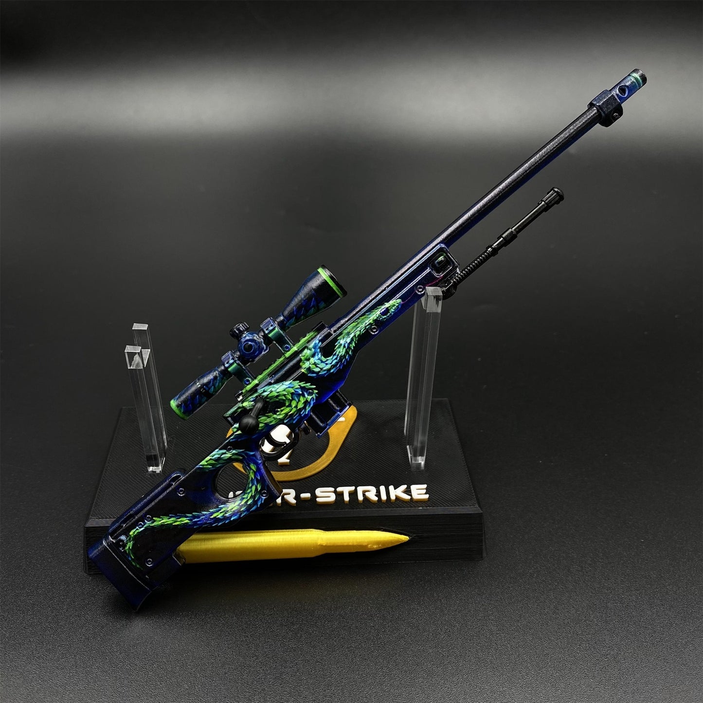 Metal Tiny CSGO AWP Atheris Miniature For Collection