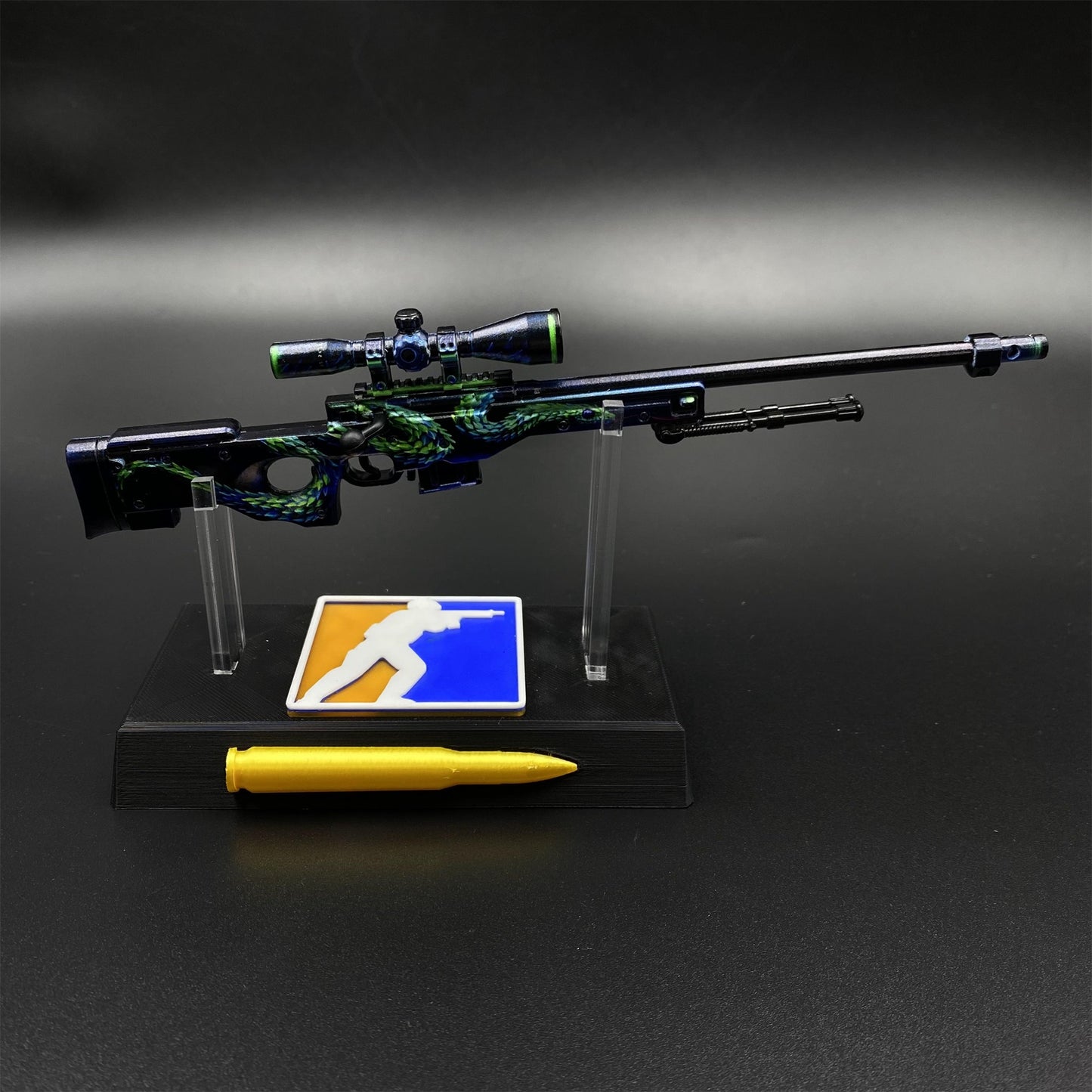 Metal Tiny CSGO AWP Atheris Miniature For Collection