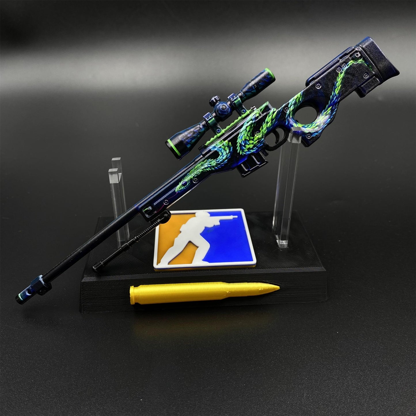 Metal Tiny CSGO AWP Atheris Miniature For Collection