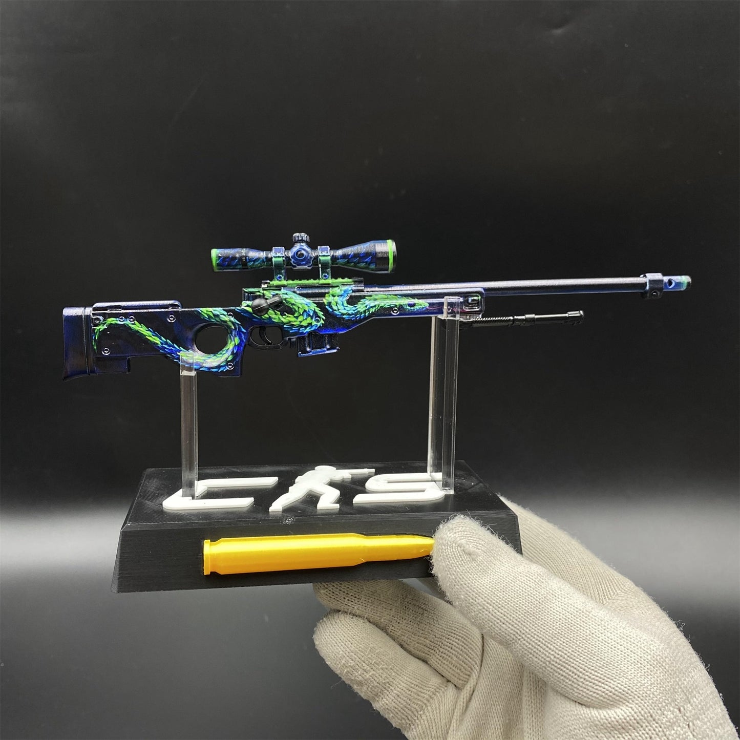 Metal Tiny CSGO AWP Atheris Miniature For Collection