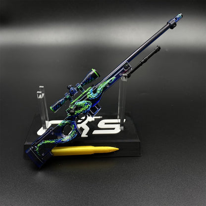 Metal Tiny CSGO AWP Atheris Miniature For Collection