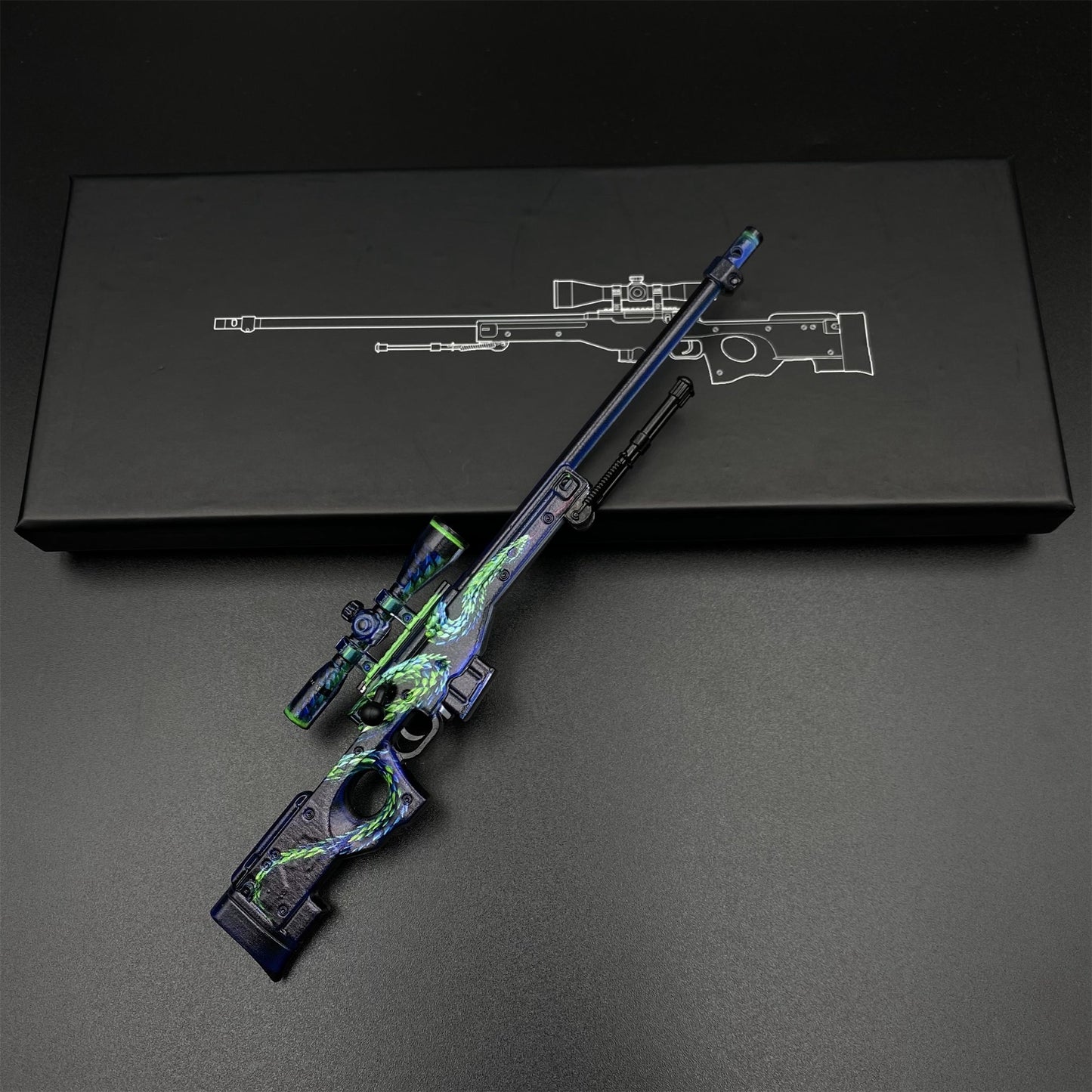Metal Tiny CSGO AWP Atheris Miniature For Collection
