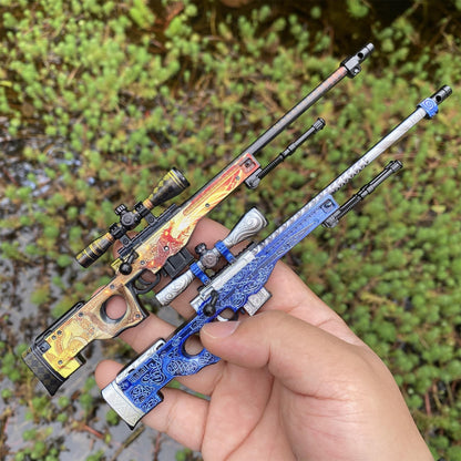 Metal CS Dragon Lore & Gungnir AWP Miniature