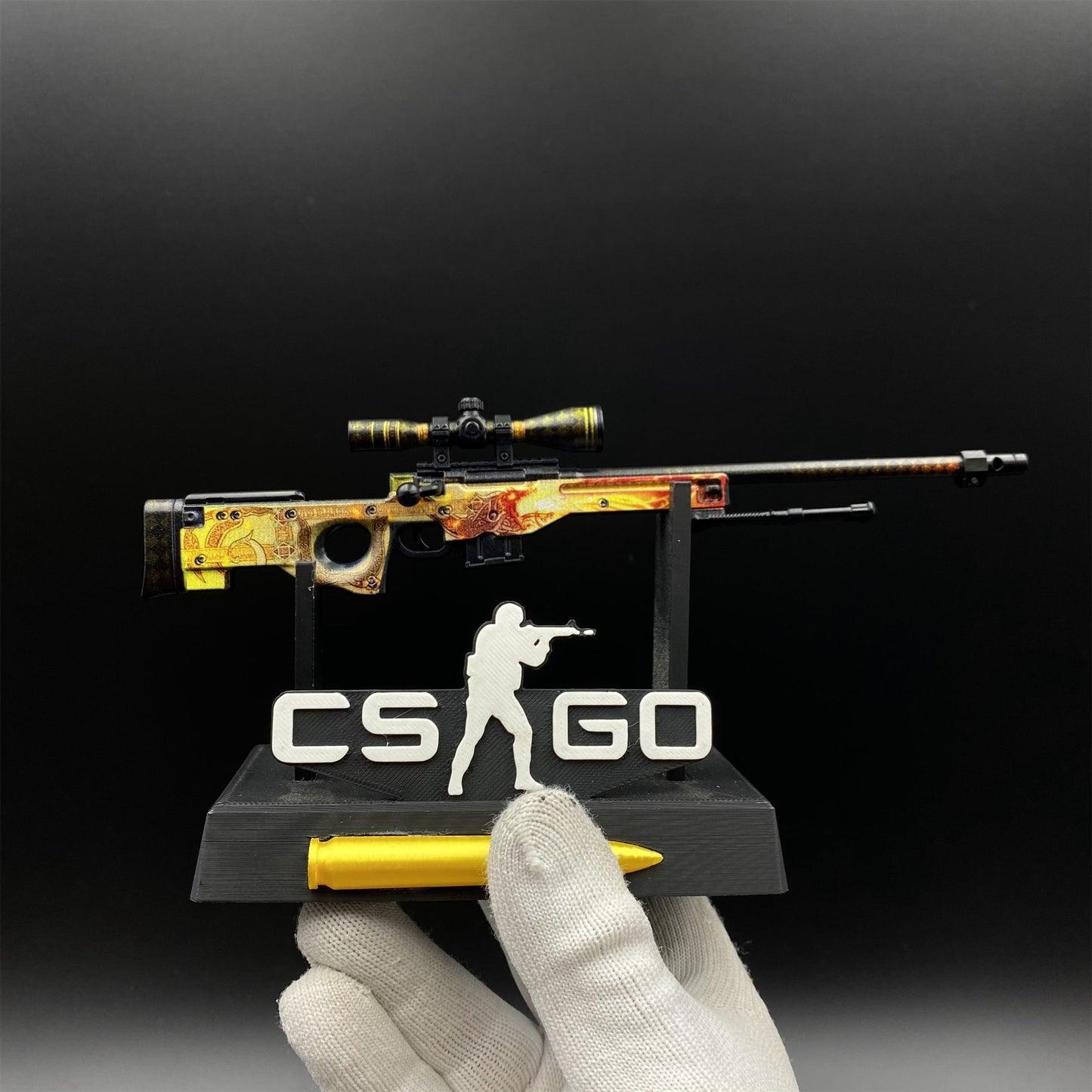 CSGO Hot Skin AWP Miniature Printstream Oni Taiji Asiimov Lore Gungnir Atheris Tiny Gun