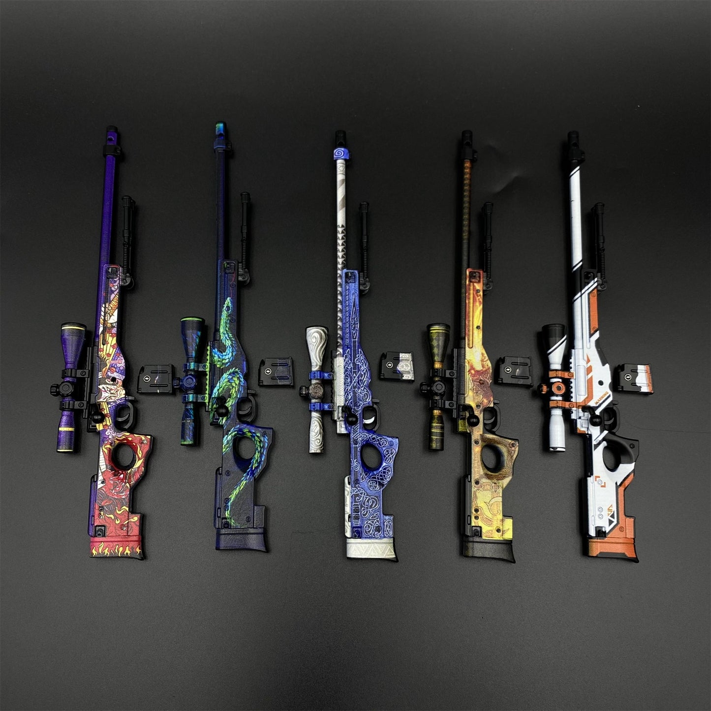CSGO Hot Skin AWP Miniature Printstream Oni Taiji Asiimov Lore Gungnir Atheris Tiny Gun