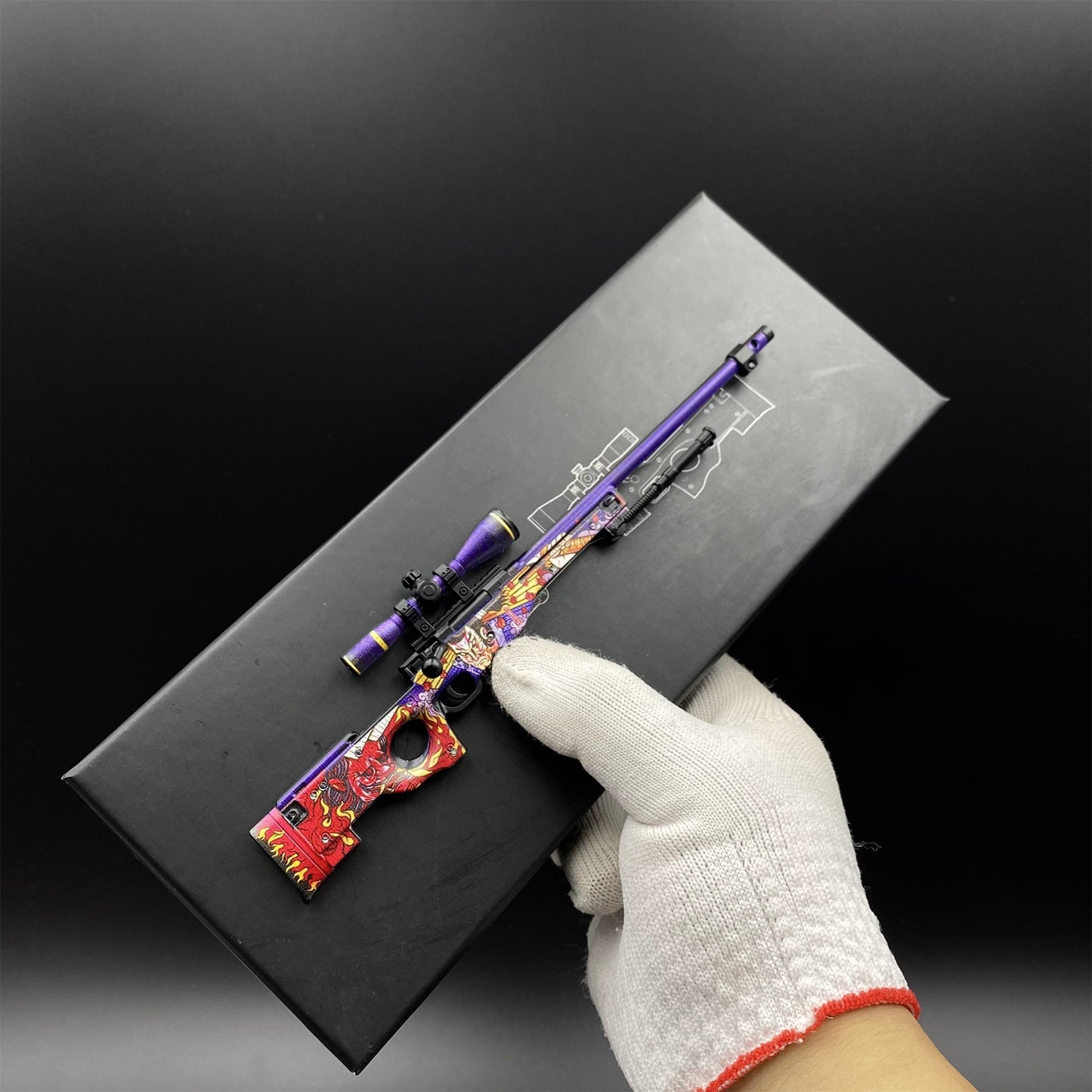 CSGO Hot Skin AWP Miniature Printstream Oni Taiji Asiimov Lore Gungnir Atheris Tiny Gun