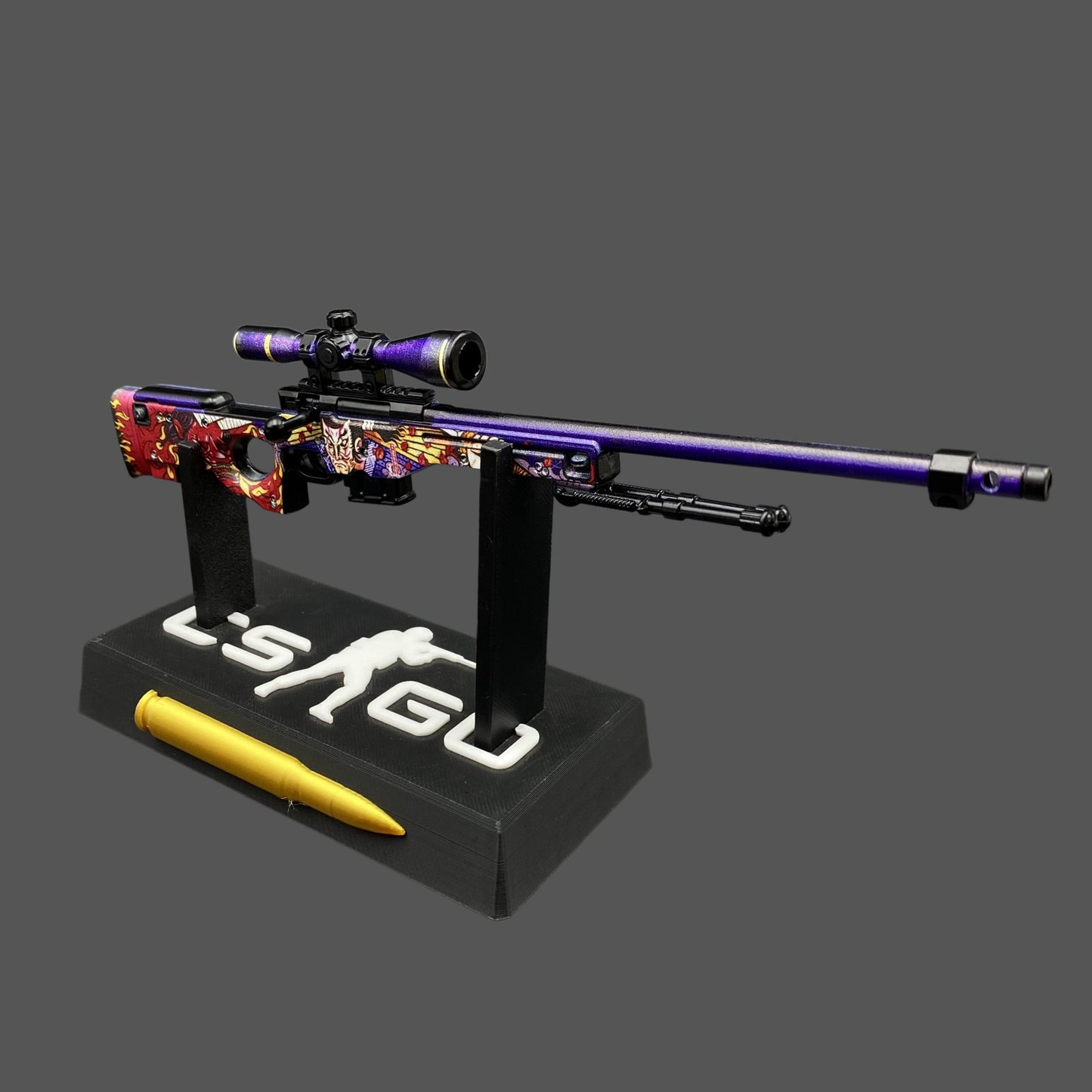 Metal Tiny CSGO AWP Oni Taiji Miniature For Collection