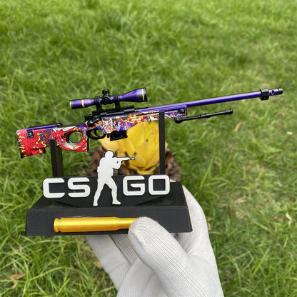 Metal Tiny CSGO AWP Oni Taiji Miniature For Collection