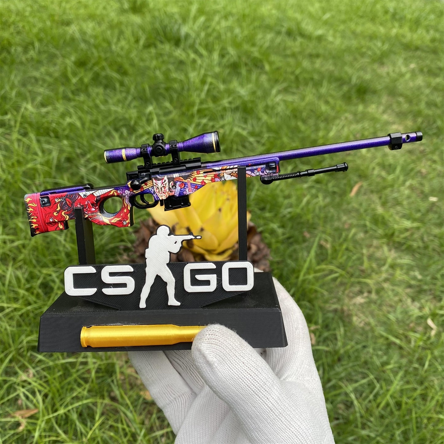 Metal Tiny CSGO AWP Oni Taiji Miniature For Collection