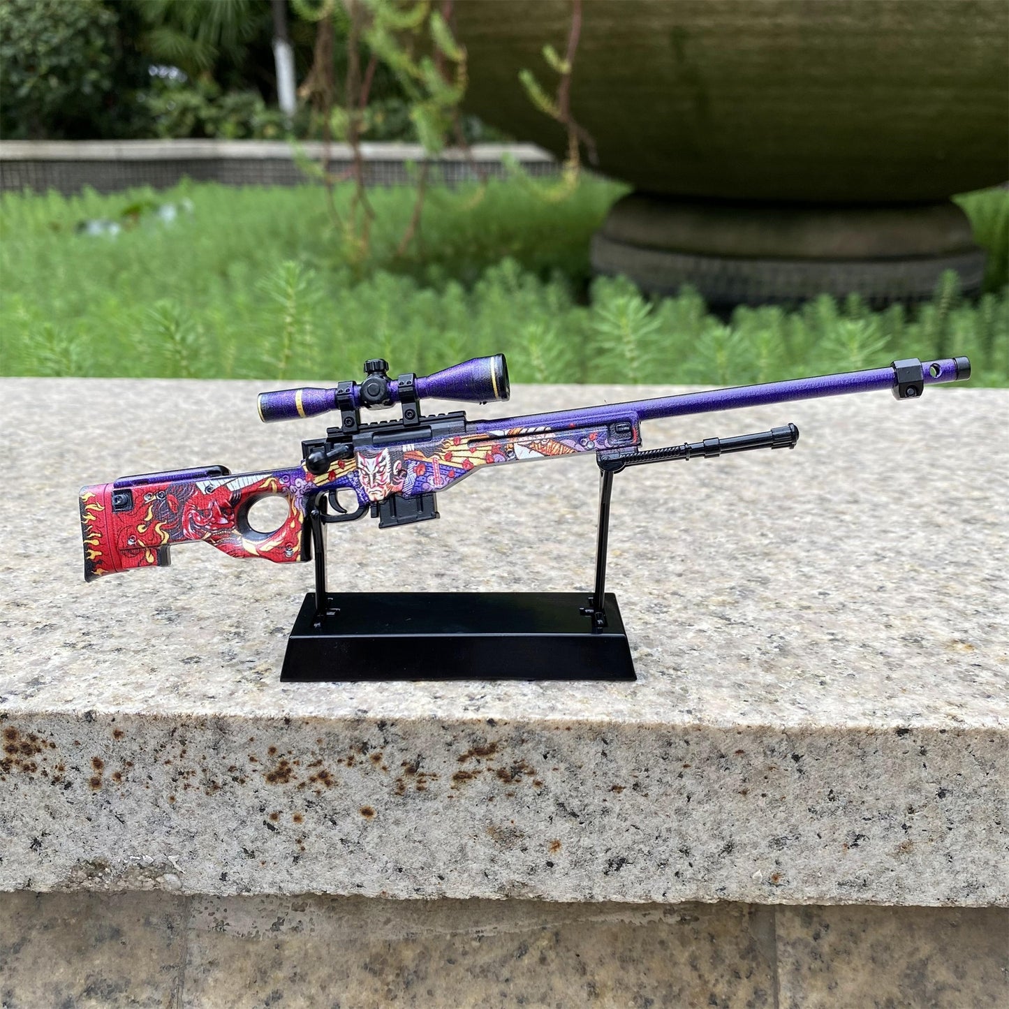 Metal Tiny CSGO AWP Oni Taiji Miniature For Collection
