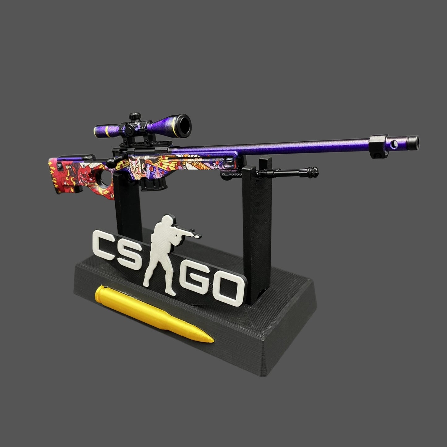 Metal Tiny CSGO AWP Oni Taiji Miniature For Collection