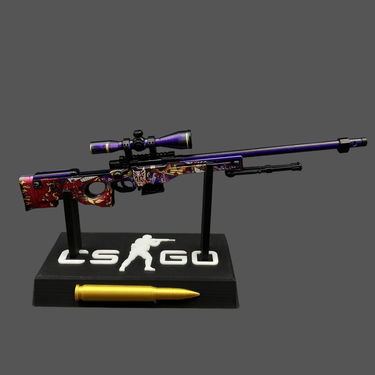 Metal Tiny CSGO AWP Oni Taiji Miniature For Collection