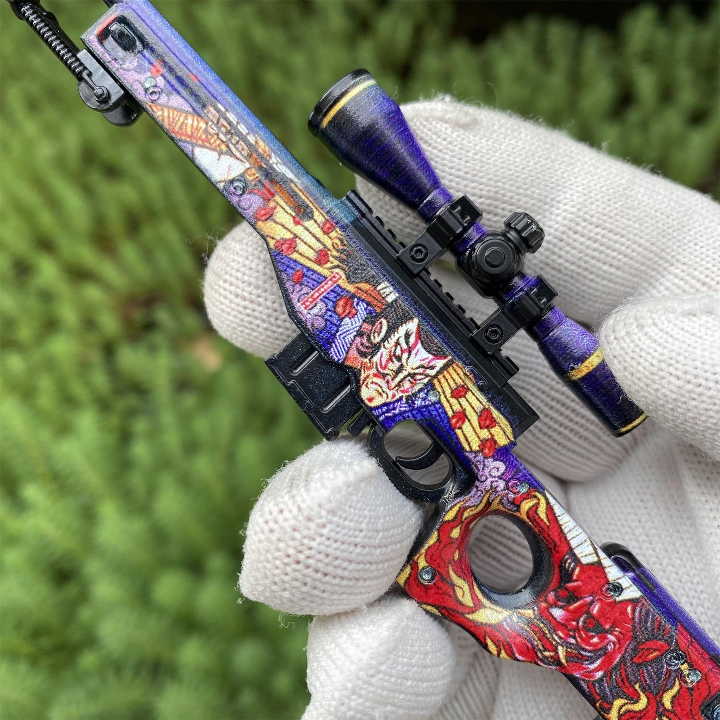 Metal Tiny CSGO AWP Oni Taiji Miniature For Collection