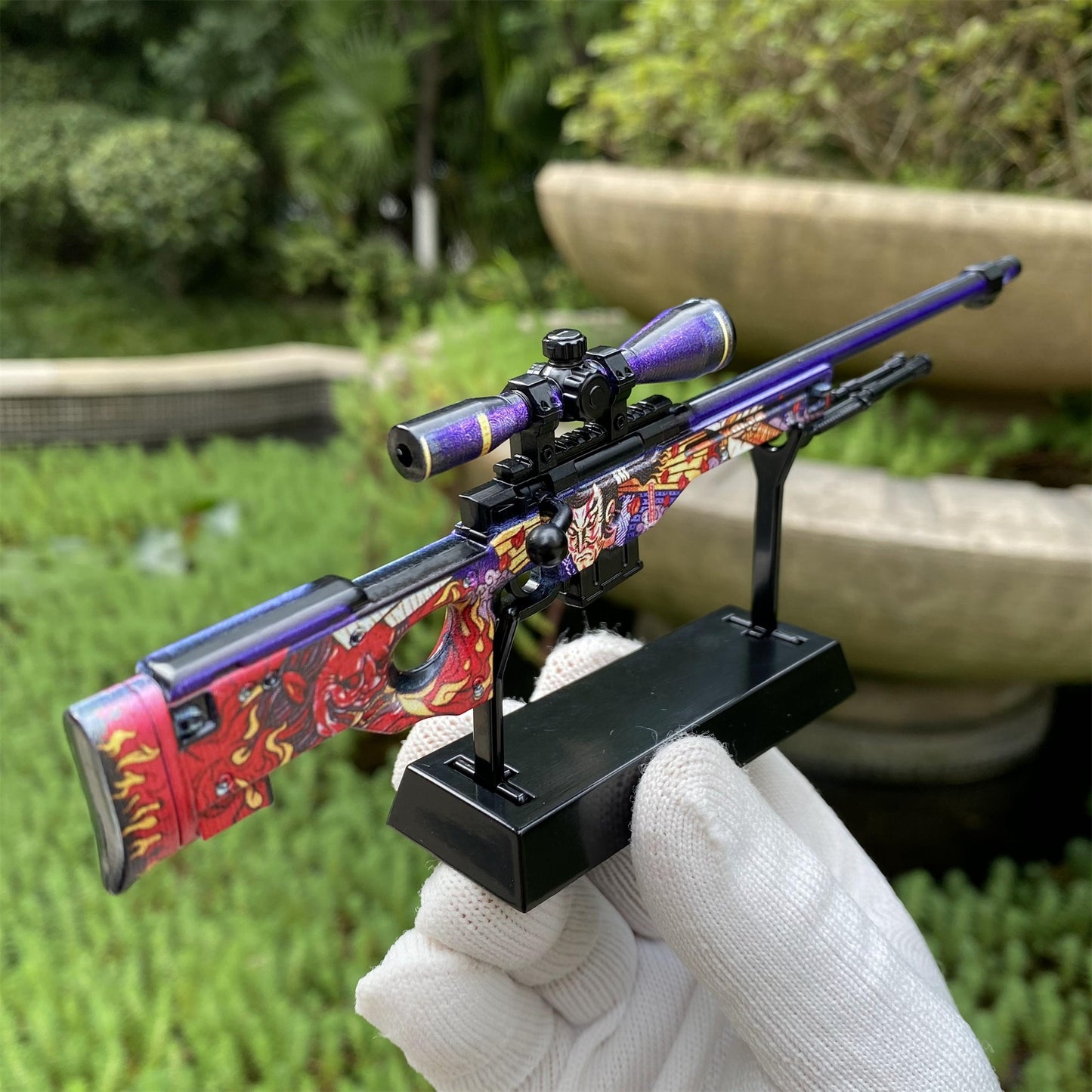 Metal Tiny CSGO AWP Oni Taiji Miniature For Collection