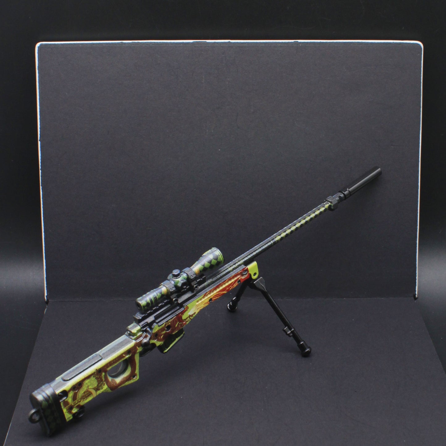 Dragon Lore AWP Miniature Metal Sniper Rifle