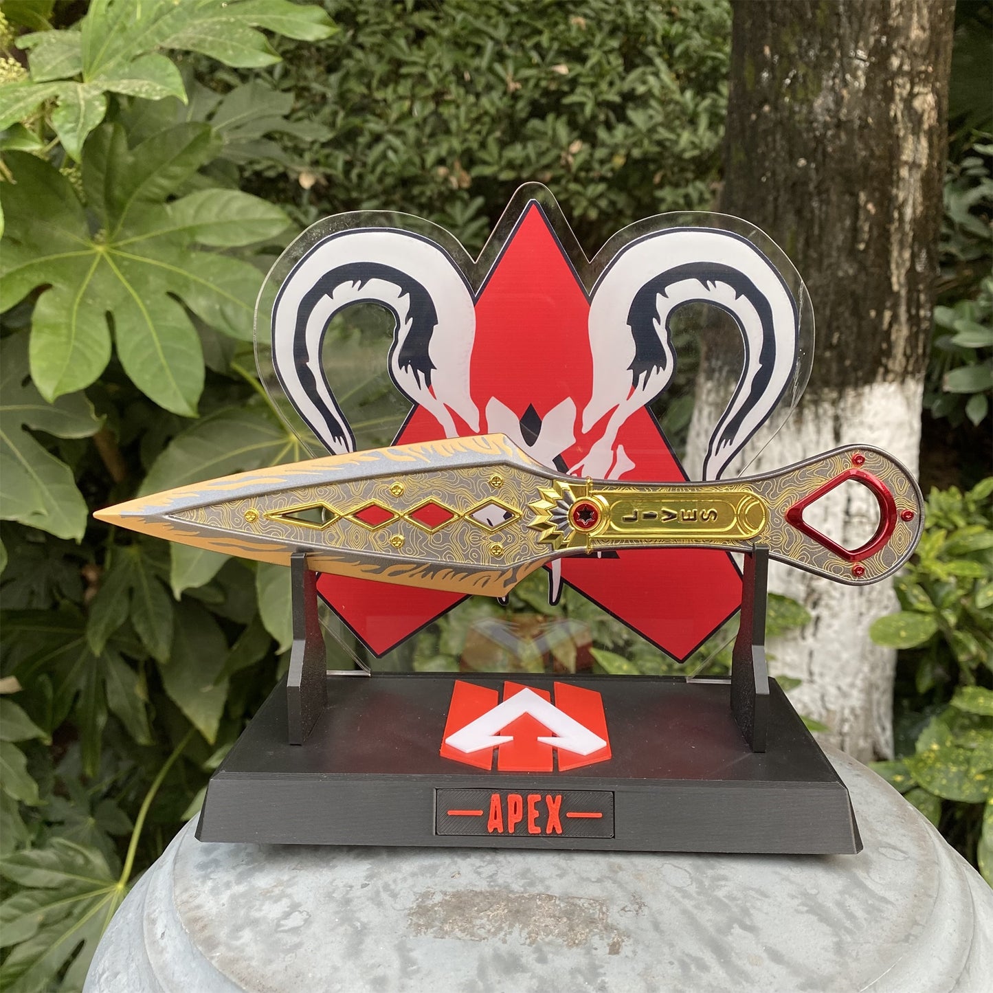 Wraith Heirloom Recolor Last Hope Wraith Kunai Better Damascus Steel Pattern Version