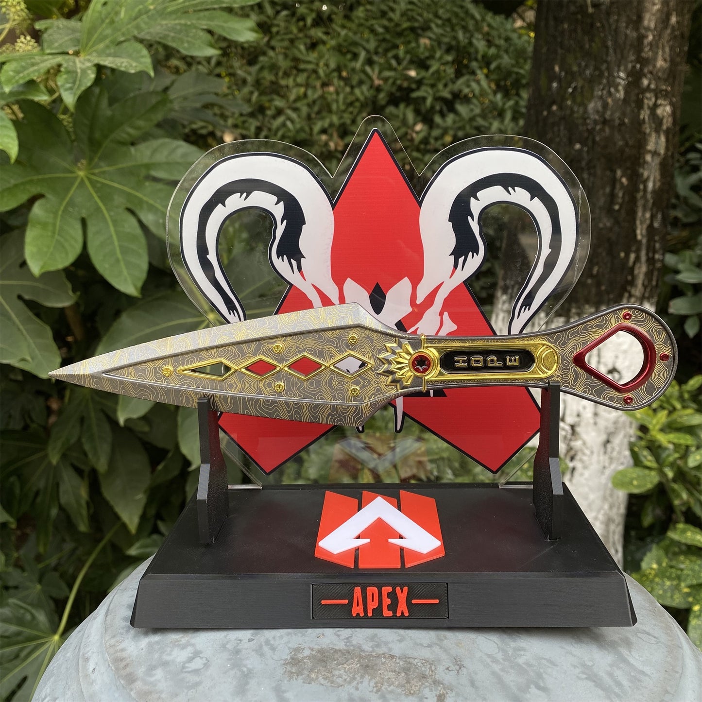 Wraith Heirloom Recolor Last Hope Wraith Kunai Better Damascus Steel Pattern Version