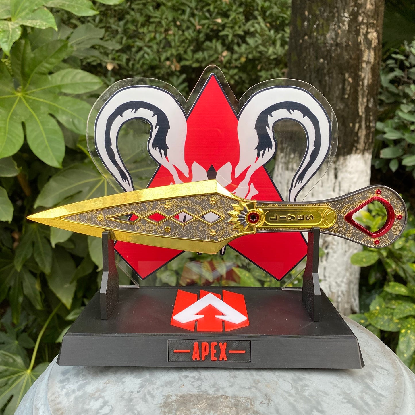 Wraith Heirloom Recolor Last Hope Wraith Kunai Better Damascus Steel Pattern Version