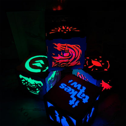 Age of Calamity Tribal Inspired Lantern Desk Decor
