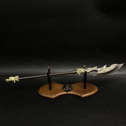 Ancient Cold Weapon Model Metal Replica 4 In 1 Pack
