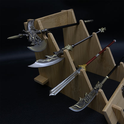 Ancient Cold Weapon Model Metal Replica 4 In 1 Pack