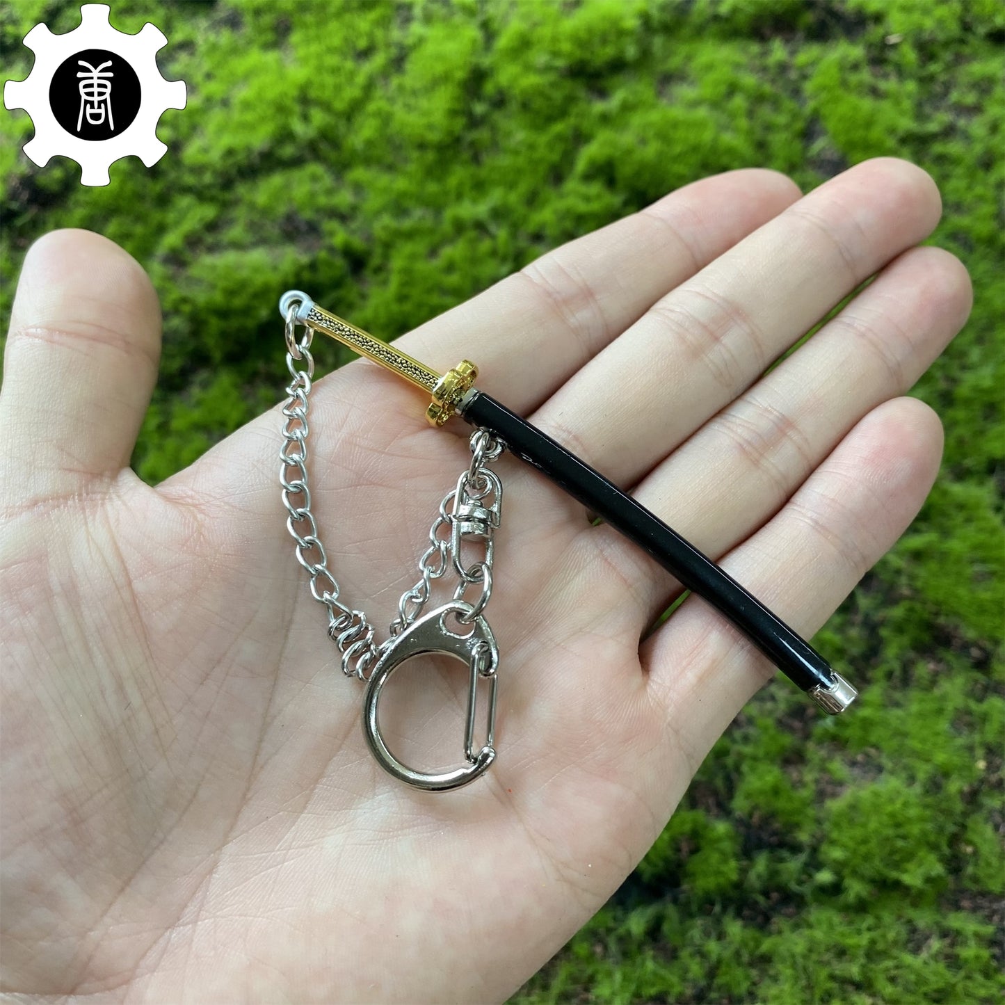 Japanese Anime Katana Tiny Metal Keychains