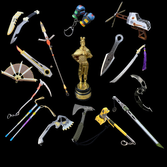 Mini Scale Bloodhound Wraith Gibraltar Mirage Wattson Crypto Valkyrie Heirloom Metal Crafts