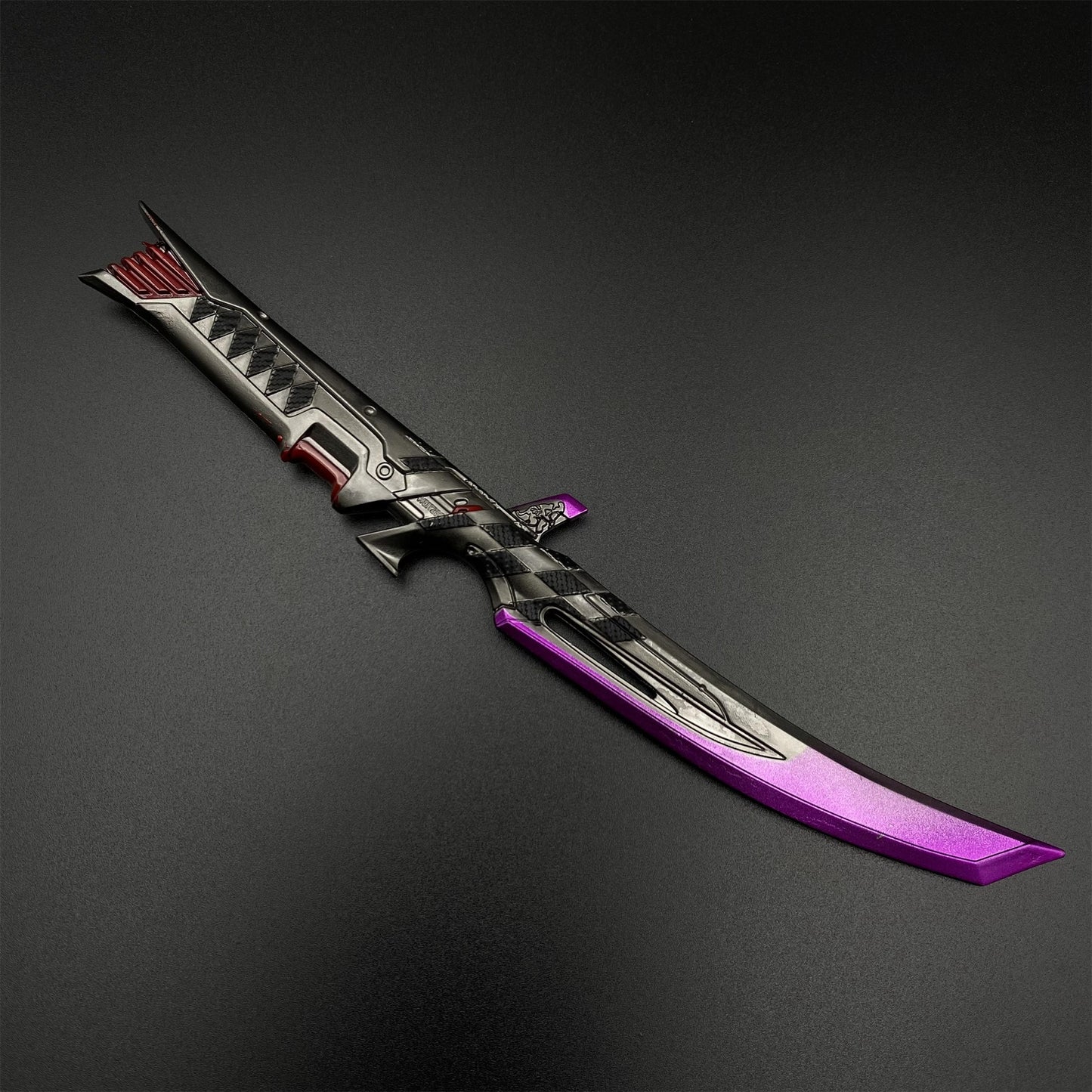 Metal Dual Katana Deadly Duet Replica - Dull Blade Miniature