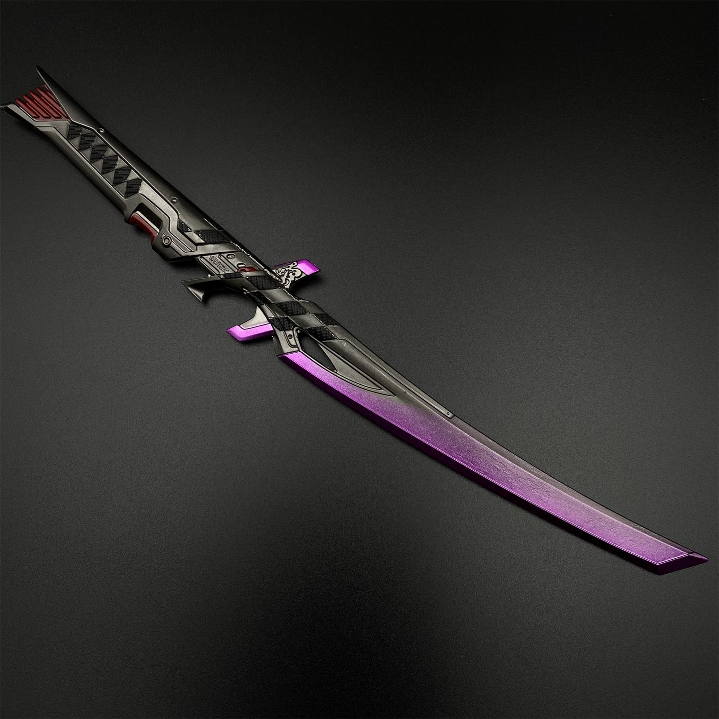 Metal Dual Katana Deadly Duet Replica - Dull Blade Miniature