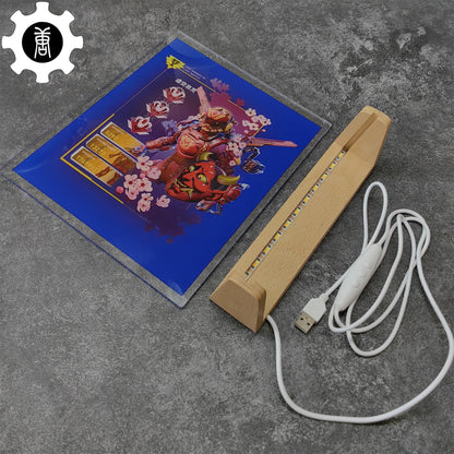 Customized Champion Banner LED Lamp