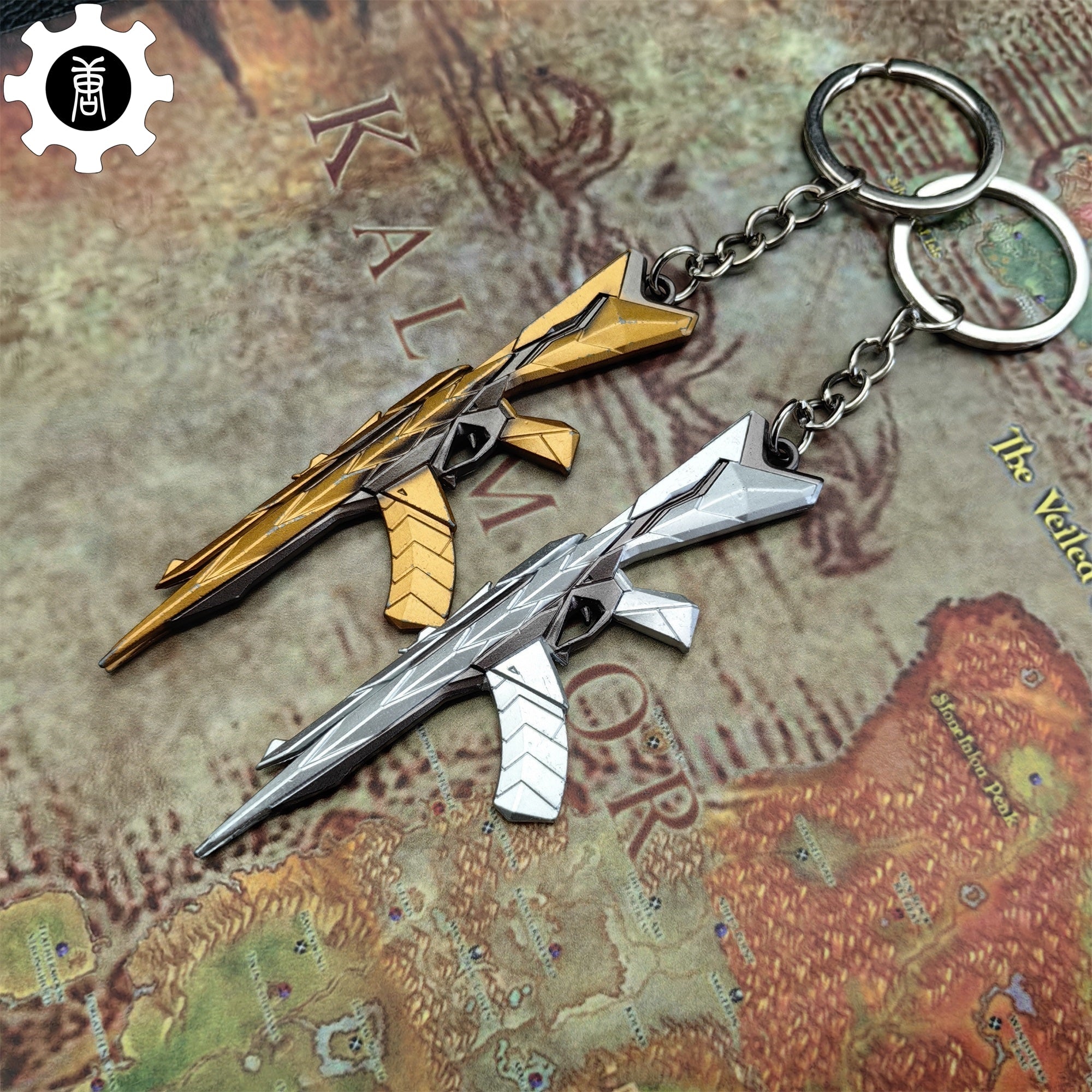 Metal Araxys Vandal Gun Tiny Keychain Pendant – Leones Marvelous Items