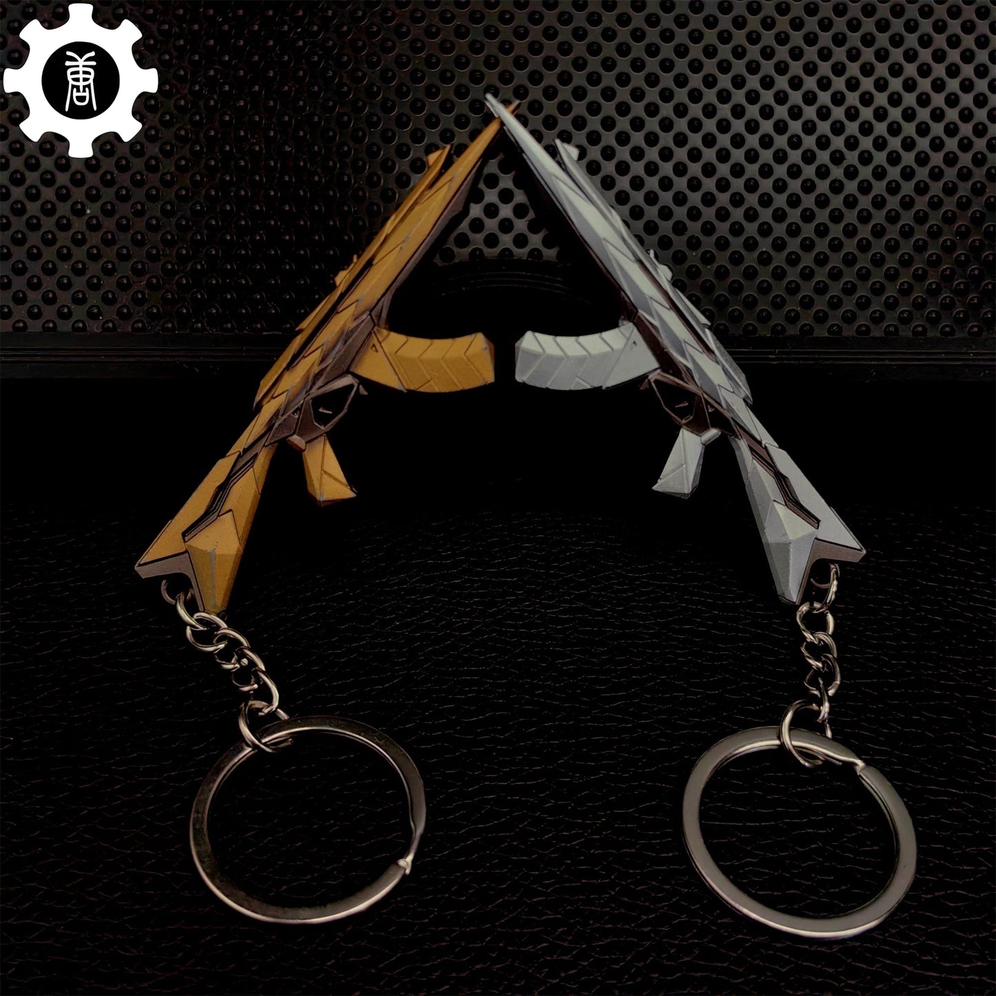 Metal Araxys Vandal Gun Tiny Keychain Pendant