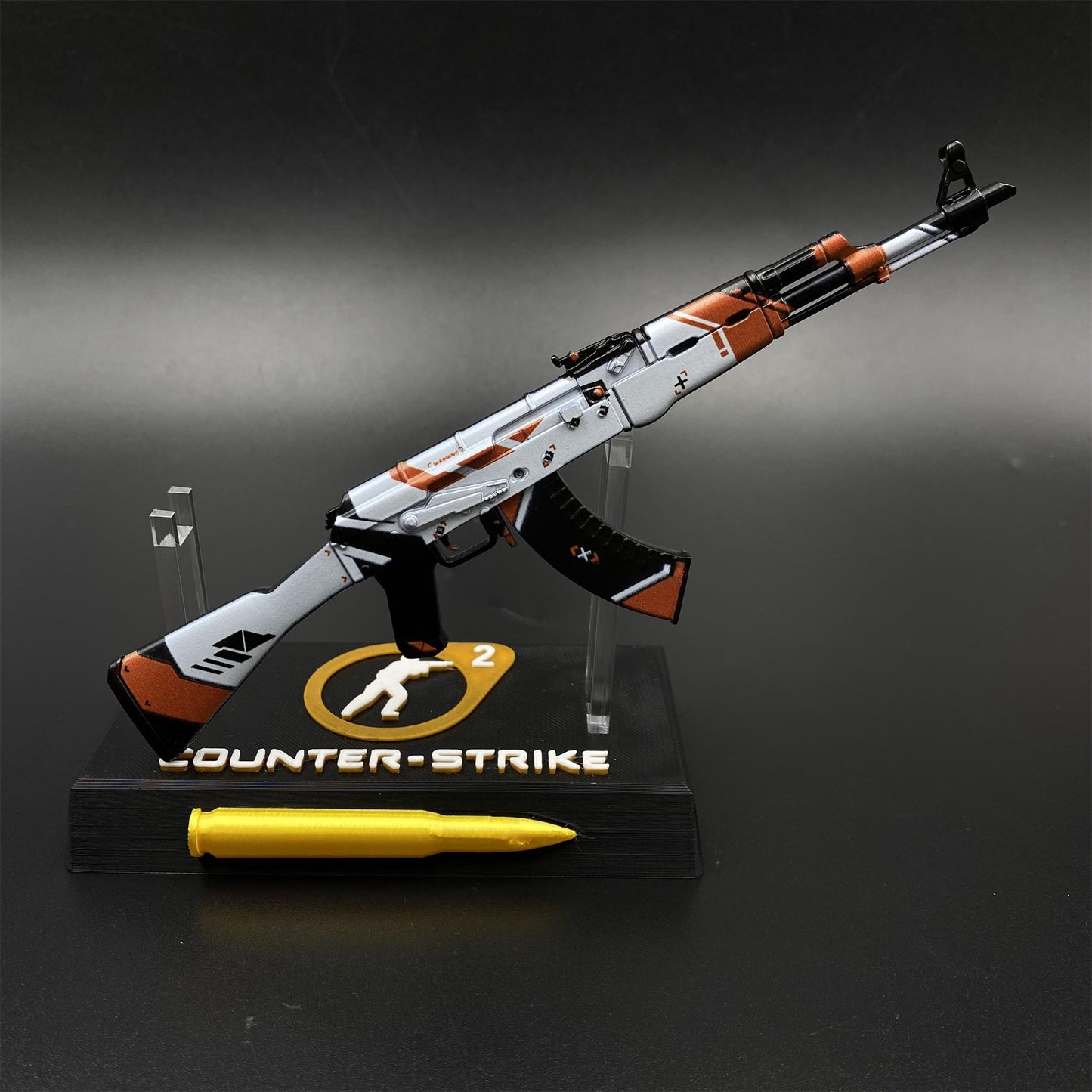 Metal CSGO Asiimov AK-47 Miniature