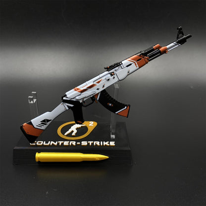 Metal CSGO Asiimov AK-47 Miniature