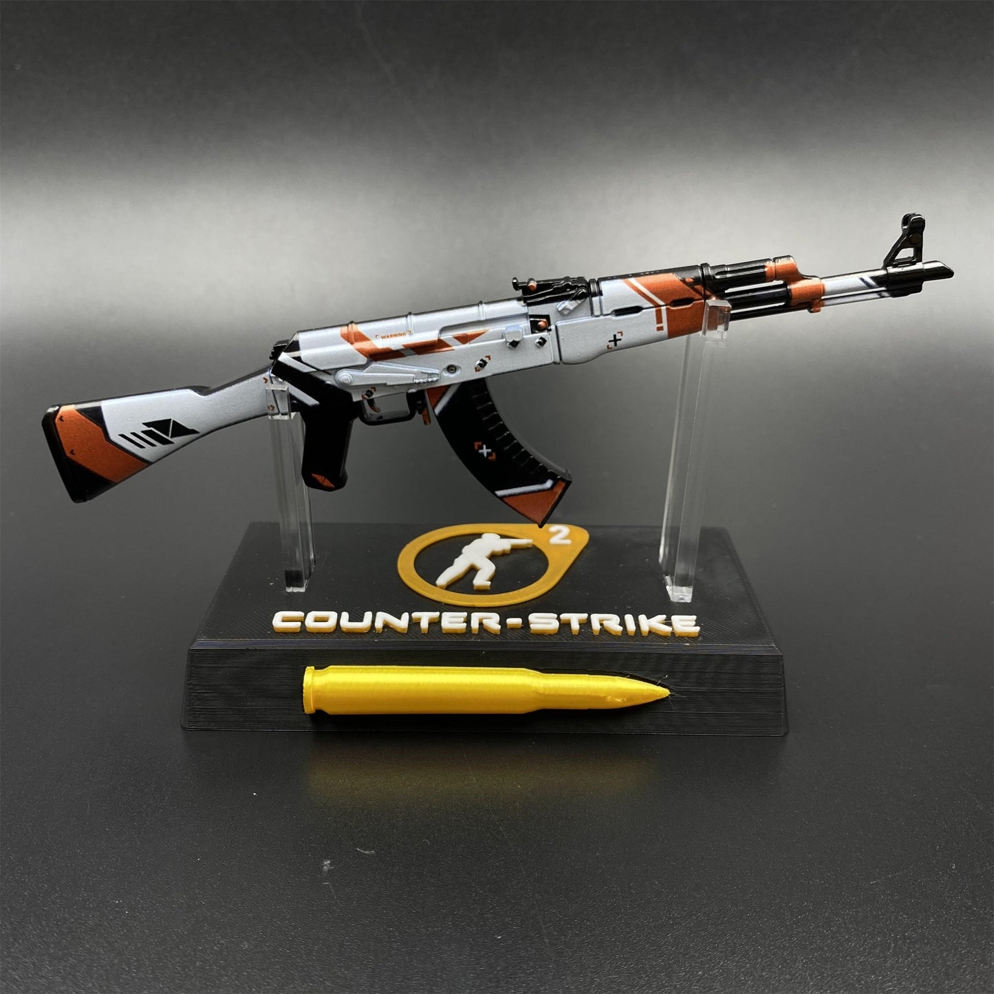 Metal CSGO Asiimov AK-47 Miniature